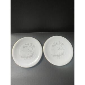 Edelstein Bavaria Made In Germany Malta Plate 20205 White 10” Dinner Plate (2)